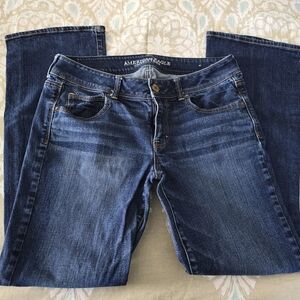 American Eagle kickboot jeans
